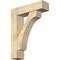 Ekena Millwork Legacy Block Rough Sawn Bracket w/ Offset Brace, Douglas Fir, 8"W x 30"D x 38"H BKT0806X30X38LEC05RDF - alternate 1